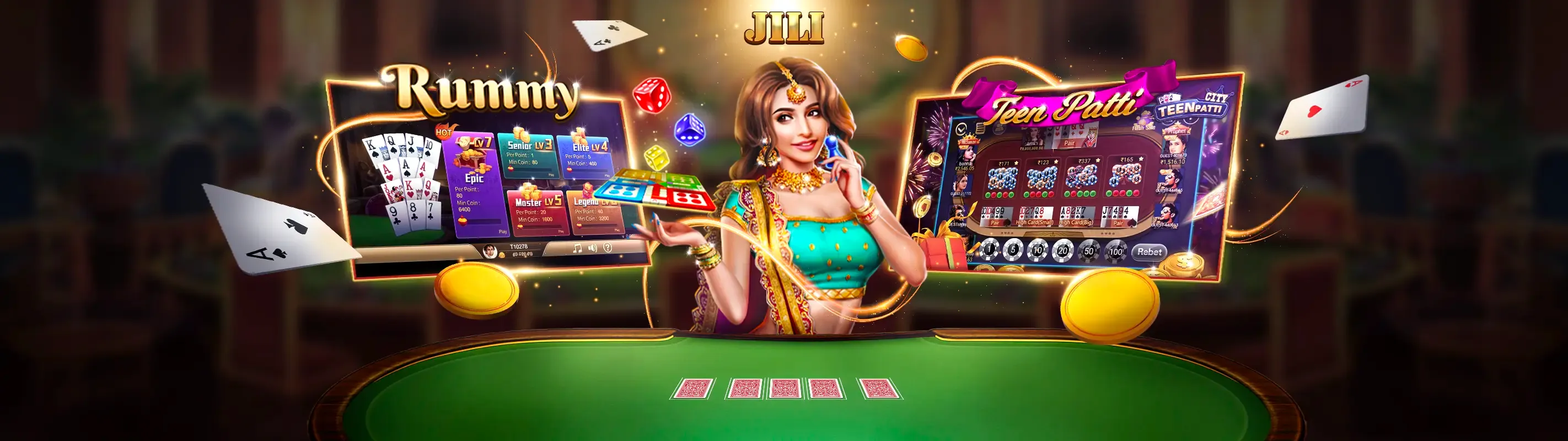Máy đánh bạc casino Fabet với giao diện sống động